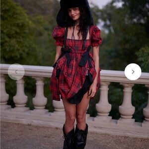 ISO Selkie Royal Tartan Mini Love Story Dress